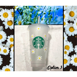 Daisy Pattern Cups