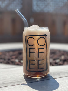 Coffee Linear Soda Can Glass