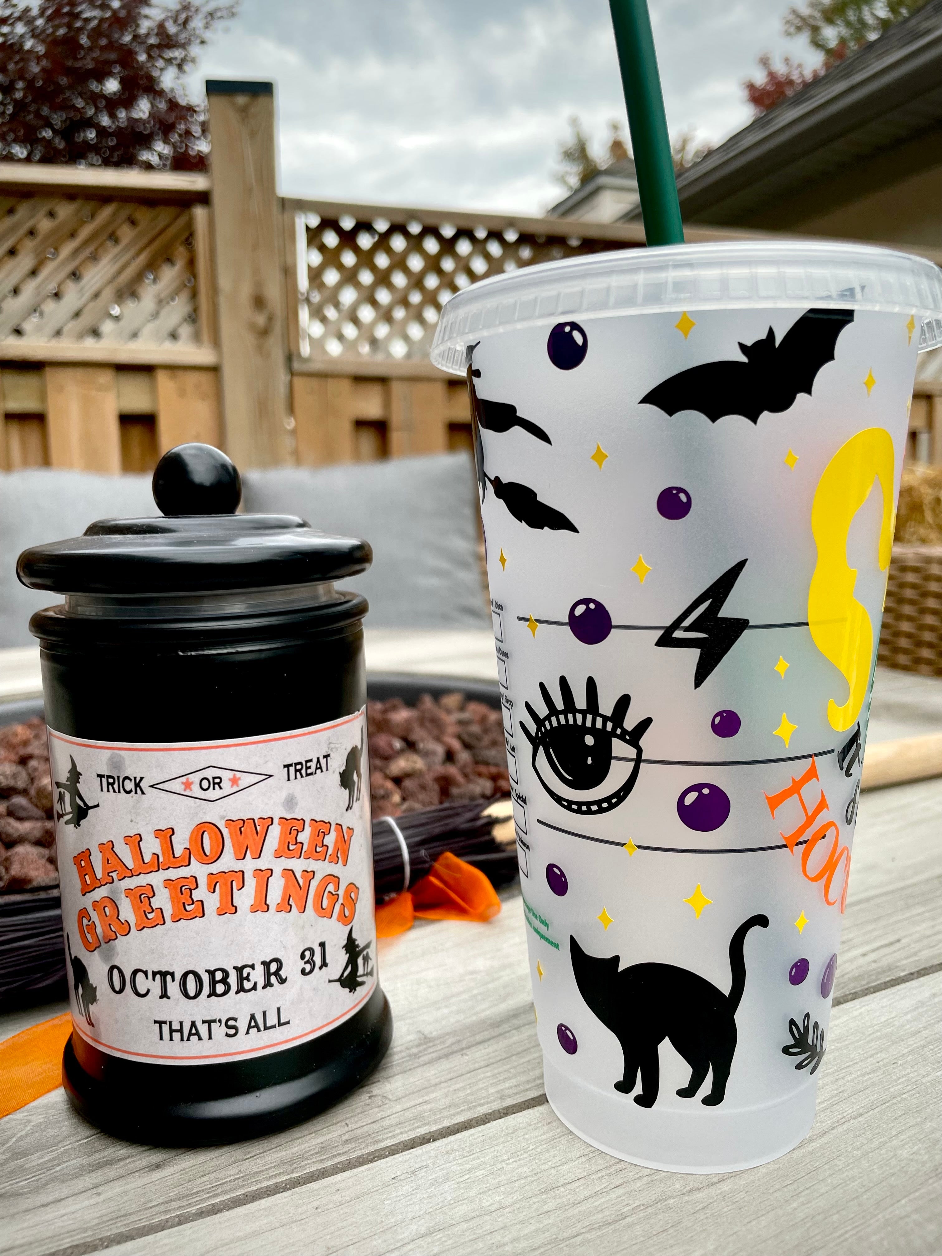 Witches Hocus Venti Cup